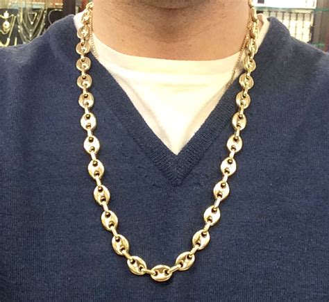 gucci chain print|14k gold gucci link chain.